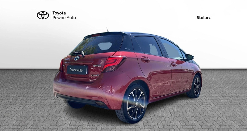 Toyota Yaris cena 58900 przebieg: 75699, rok produkcji 2016 z Dobrzany małe 92